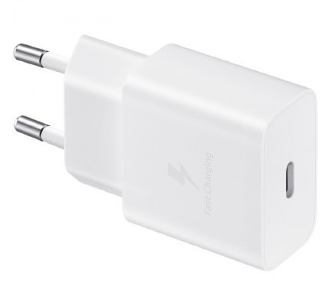 Samsung Зарядний пристрій Samsung USB-С 15W White + Cable USB-C 1m (EP-T1510XWEGEU)
