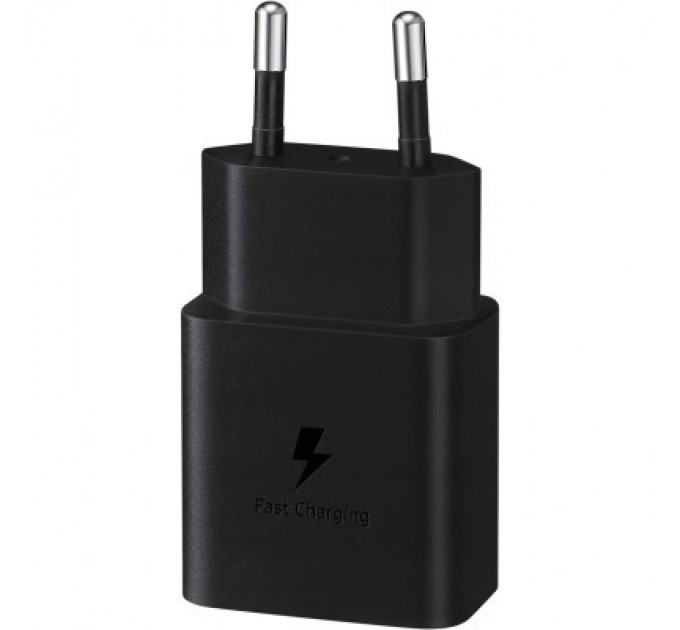 Samsung Зарядний пристрій Samsung USB-С 15W Black (EP-T1510NBEGEU)