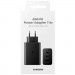 Samsung Зарядний пристрій Samsung 2xUSB-С 65W PD PPS/USB-A Black (EP-T6530NBEGEU)
