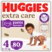 Huggies Підгузки Huggies Extra Care Розмір 4 (9-14 кг) Pants Box 80 шт (5029053582405)