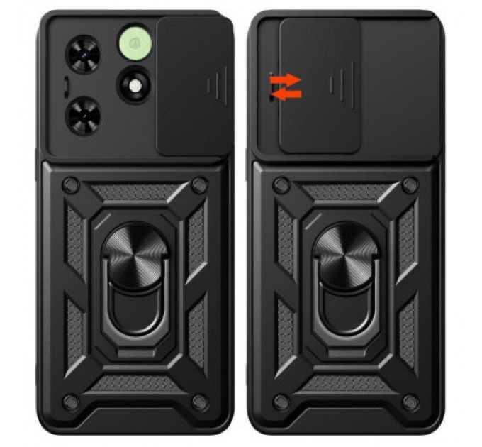 BeCover Чохол до мобільного телефона BeCover Military Tecno Spark 20C (BG7n) Black (710685)