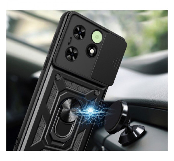 BeCover Чохол до мобільного телефона BeCover Military Tecno Spark 20C (BG7n) Black (710685)