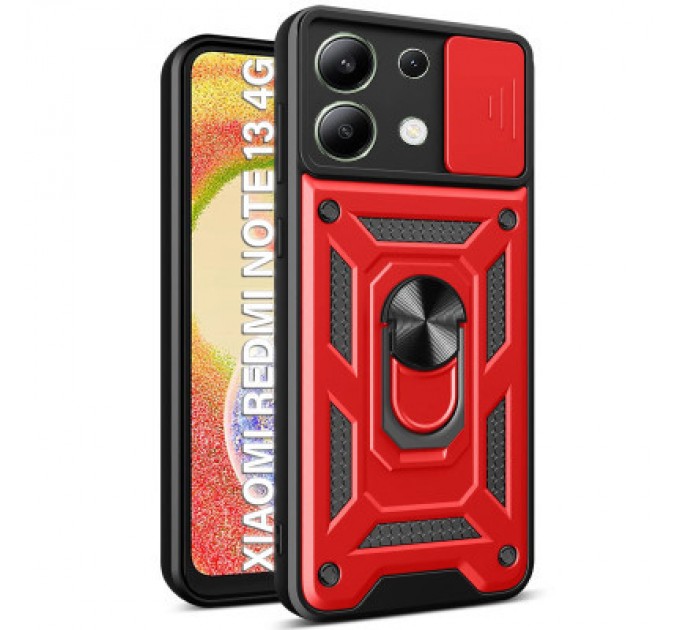 BeCover Чохол до мобільного телефона BeCover Military Xiaomi Redmi Note 13 4G Red (710692)
