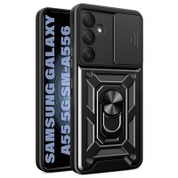 Чохол до мобільного телефона BeCover Military Samsung Galaxy A55 5G SM-A556 Black (711018)