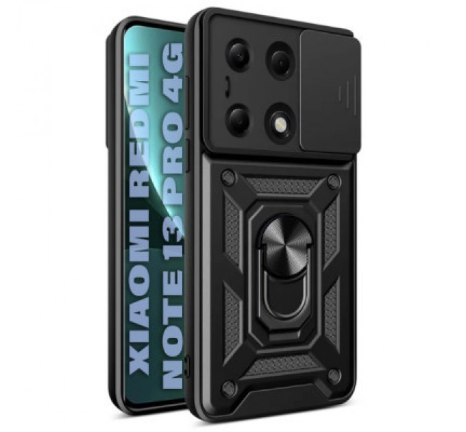 BeCover Чохол до мобільного телефона BeCover Military Xiaomi Redmi Note 13 Pro 4G Black (711024)