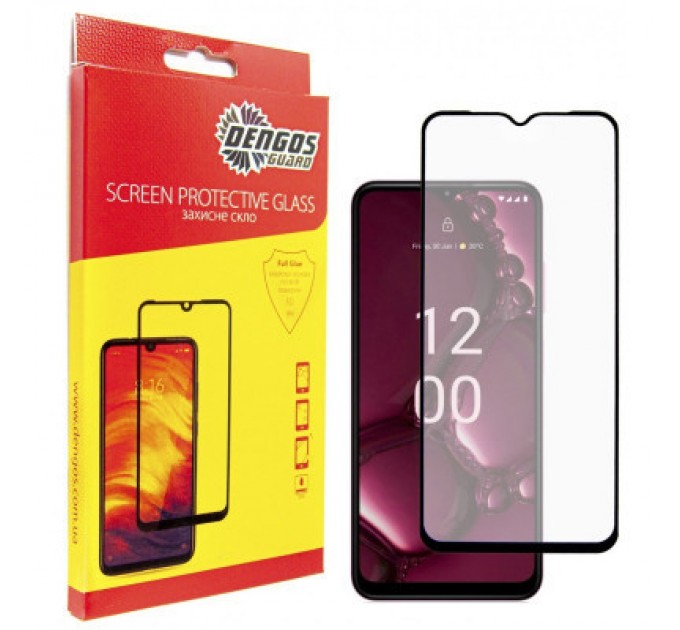 Скло захисне Dengos Full Glue Nokia G42 5G (black) (TGFG-355)
