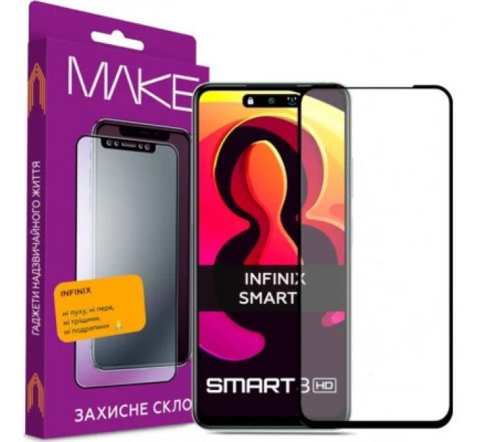 MAKE Скло захисне MAKE Infinix Smart 8 Plus/8 Pro (MGF-IS8PL/8P)