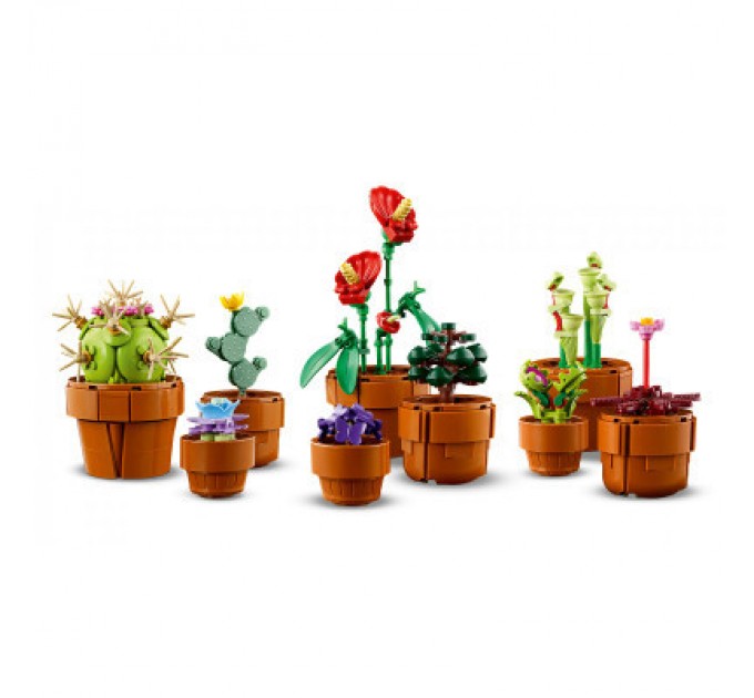 LEGO Конструктор LEGO Icons Мініатюрні рослини 758 деталей (10329)