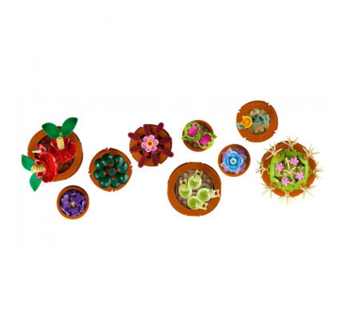 LEGO Конструктор LEGO Icons Мініатюрні рослини 758 деталей (10329)