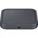 Samsung Зарядний пристрій Samsung 15W Wireless Charger Pad w/o Dark Gray (EP-P2400BBEGEU)