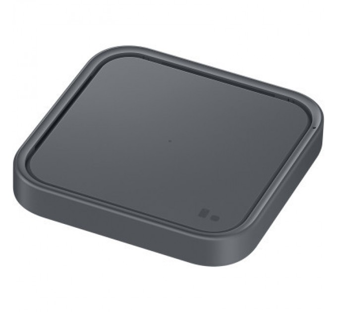 Samsung Зарядний пристрій Samsung 15W Wireless Charger Pad w/o Dark Gray (EP-P2400BBEGEU)