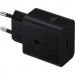 Samsung Зарядний пристрій Samsung 45W Compact Power Adapter (w C to C Cable) Black (EP-T4511XBEGEU)