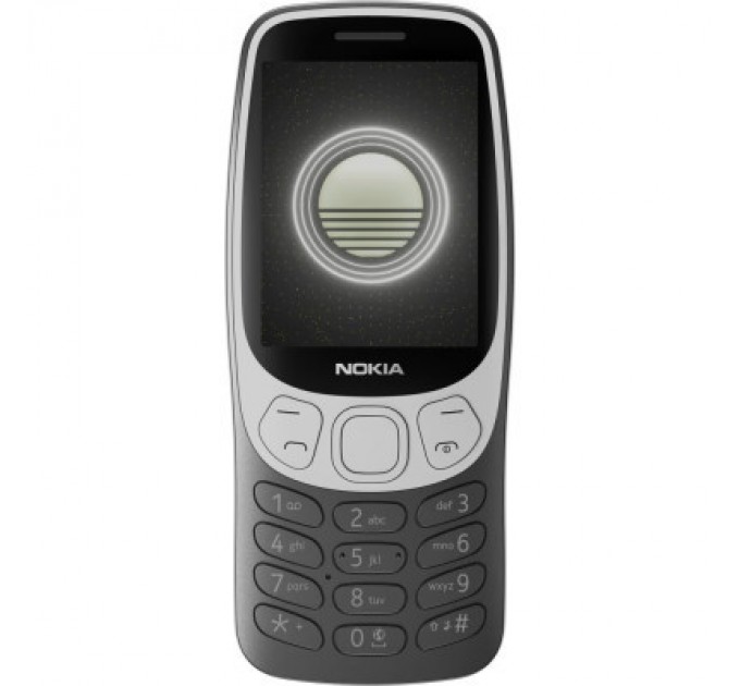 Nokia Мобільний телефон Nokia 3210 DS 2024 Grunge Black