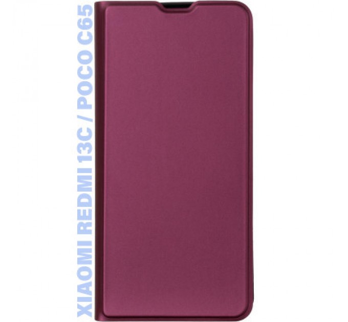 BeCover Чохол до мобільного телефона BeCover Exclusive New Style Xiaomi Redmi 13C / Poco C65 Red Wine (711196)