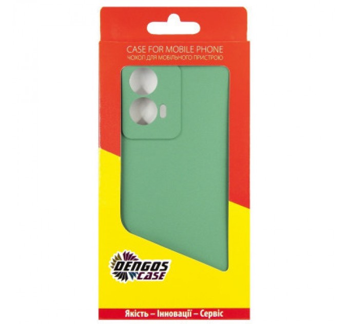 Dengos Чохол до мобільного телефона Dengos Soft Motorola Moto G24/ G24 Power (mint) (DG-TPU-SOFT-58)