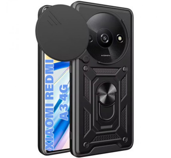 BeCover Чохол до мобільного телефона BeCover Military Xiaomi Redmi A3 4G Black (711319)