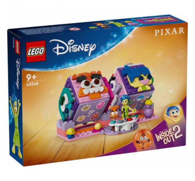 LEGO Конструктор LEGO Disney Кубики емоцій із Думками навиворіт 2 від Pixar 394 деталі (43248)