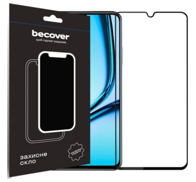 BeCover Скло захисне BeCover Realme Note 50 Black (711317)