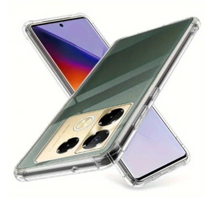 Чохол до мобільного телефона BeCover Anti-Shock Infinix Note 40 Pro (X6851) Clear (711171)
