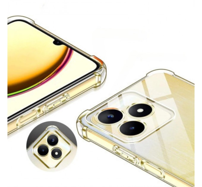 BeCover Чохол до мобільного телефона BeCover Anti-Shock Realme Note 50 Clear (711173)