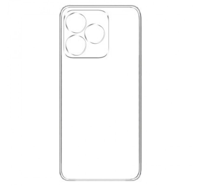 BeCover Чохол до мобільного телефона BeCover Realme Note 50 Transparancy (711182)