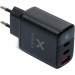 Vinga Зарядний пристрій Vinga 2xUSB-C PD30W + USB-A QC30W Display 30W Max (VCR30ACCDB)