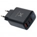 Vinga Зарядний пристрій Vinga 2xUSB-C PD30W + USB-A QC30W Display 30W Max (VCR30ACCDB)