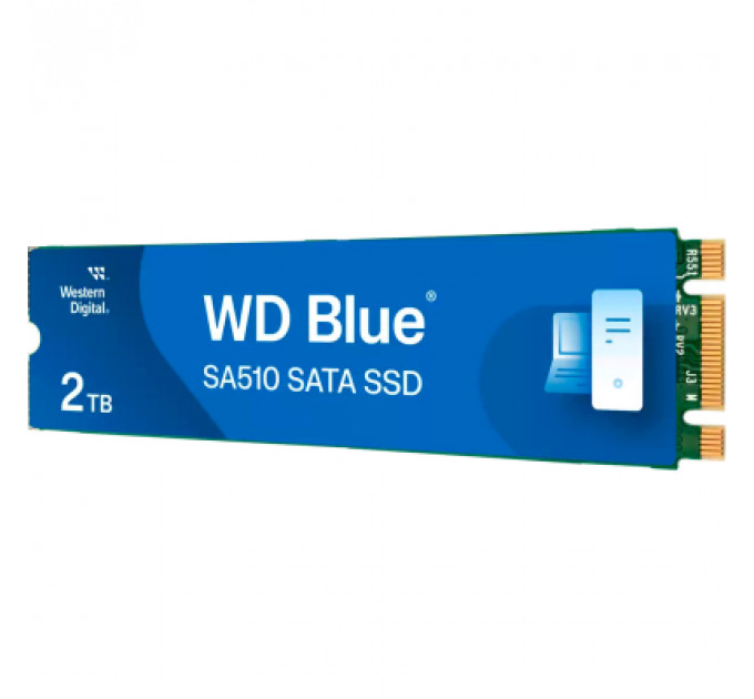 Накопичувач SSD M.2 2280 2TB SA510 WD (WDS200T3B0B)