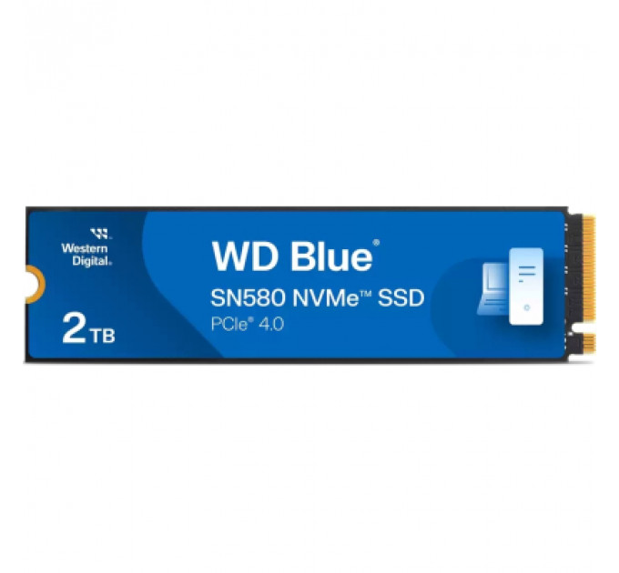 Накопичувач SSD M.2 2280 2TB SN580 Blue WD (WDS200T3B0E)