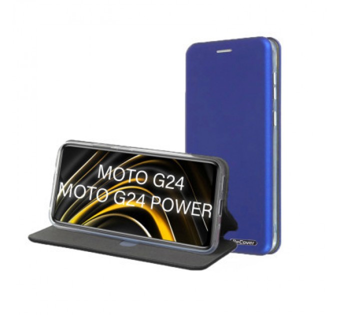 BeCover Чохол до мобільного телефона BeCover Exclusive Motorola Moto G24/G24 Power Blue (711485)