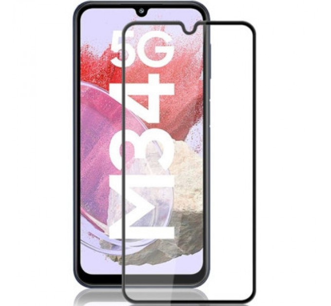 BeCover Скло захисне BeCover Samsung Galaxy M34 5G SM-M346 Black (711445)