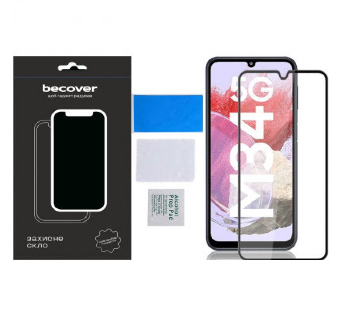 BeCover Скло захисне BeCover Samsung Galaxy M34 5G SM-M346 Black (711445)