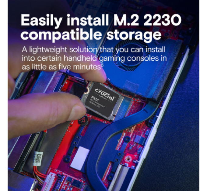 Накопичувач SSD M.2 2230 1TB P310 Micron (CT1000P310SSD2)
