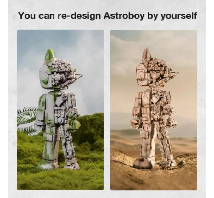 Pantasy Конструктор Pantasy Astro Boy: Чисто біла версія (86206)