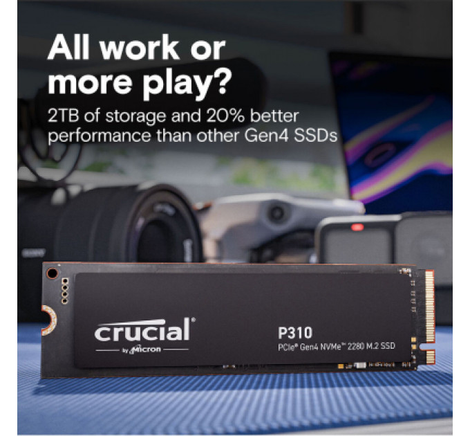 Накопичувач SSD M.2 2280 500GB P310 Micron (CT500P310SSD8)