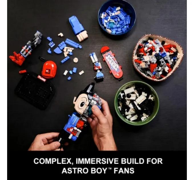 Pantasy Конструктор Pantasy Astro Boy: Хлопчик зі скейтбордом (86207)
