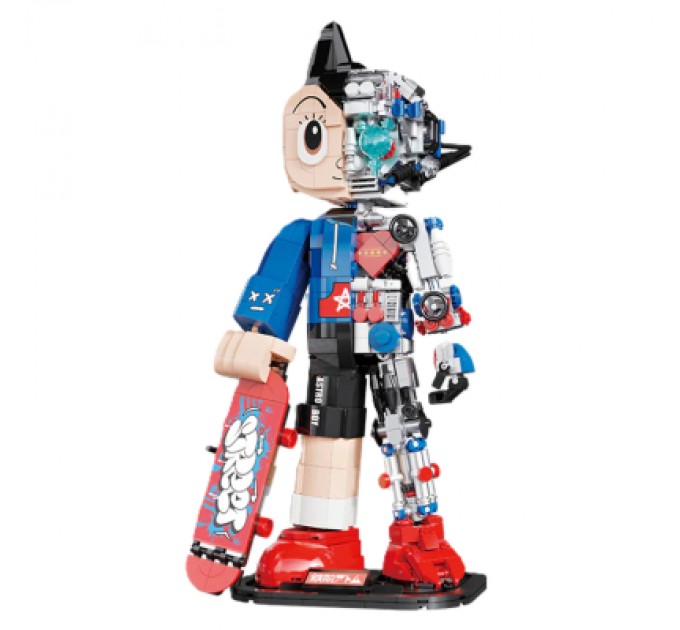 Pantasy Конструктор Pantasy Astro Boy: Хлопчик зі скейтбордом (86207)