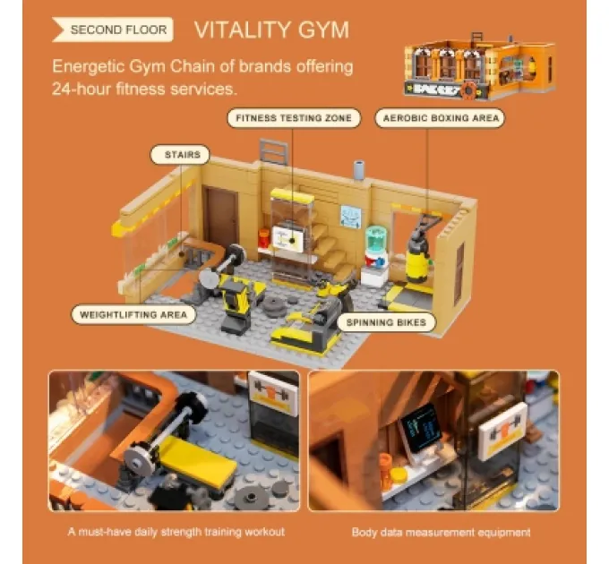 Pantasy Конструктор Pantasy Original - Joyside Series Пекарня (85013)