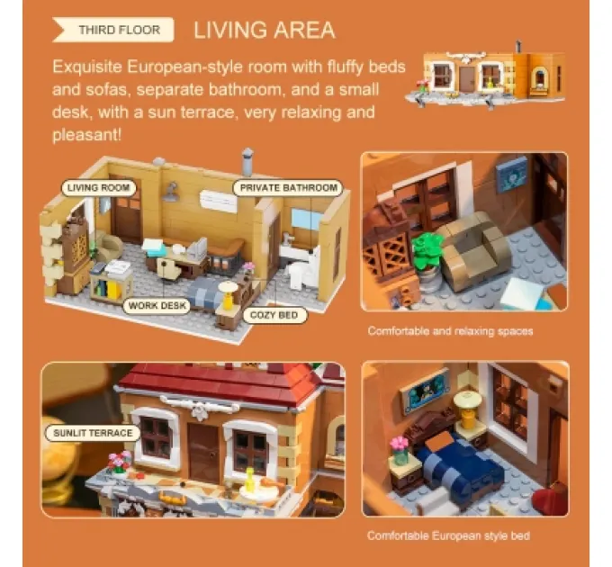 Pantasy Конструктор Pantasy Original - Joyside Series Пекарня (85013)