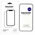 BeCover Скло захисне BeCover Apple iPhone 14 Pro 10D Black (711327)