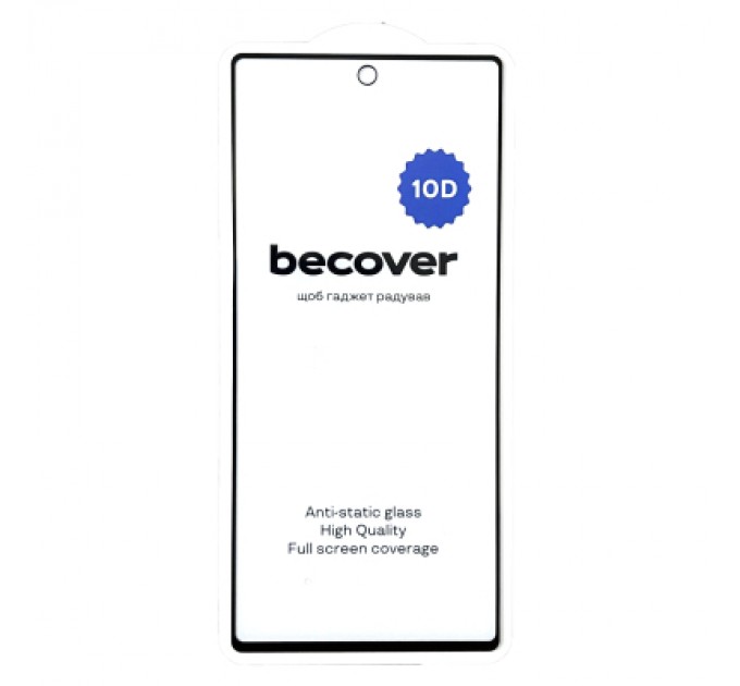 BeCover Скло захисне BeCover Google Pixel 6A 10D Black (711488)