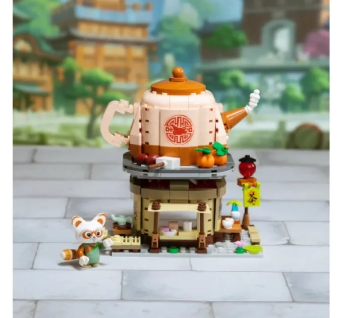 Pantasy Конструктор Pantasy Kung Fu Panda Кунгфу Панда Міні Вид на вулицю - Чайна лавка Шифу (86507)