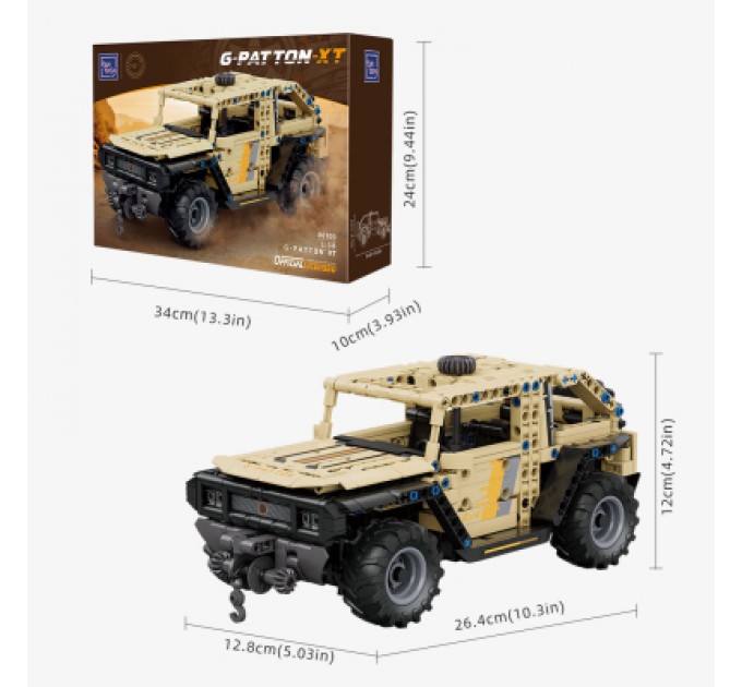 Pantasy Конструктор Pantasy George Patton G-PATTON ️GX 1:24 (86703)