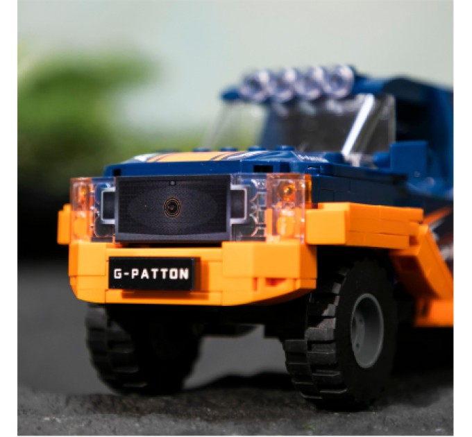 Конструктор Pantasy George Patton G-PATTON ️GX 1:18 помаранчевий (86701)