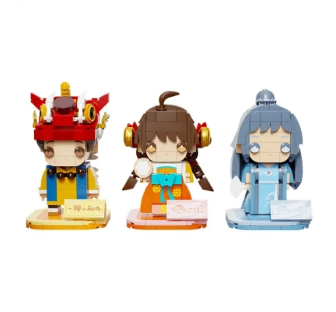 Pantasy Конструктор Pantasy Joyside Series Набір Маленький монах І Чань (3 в 1) (99106)