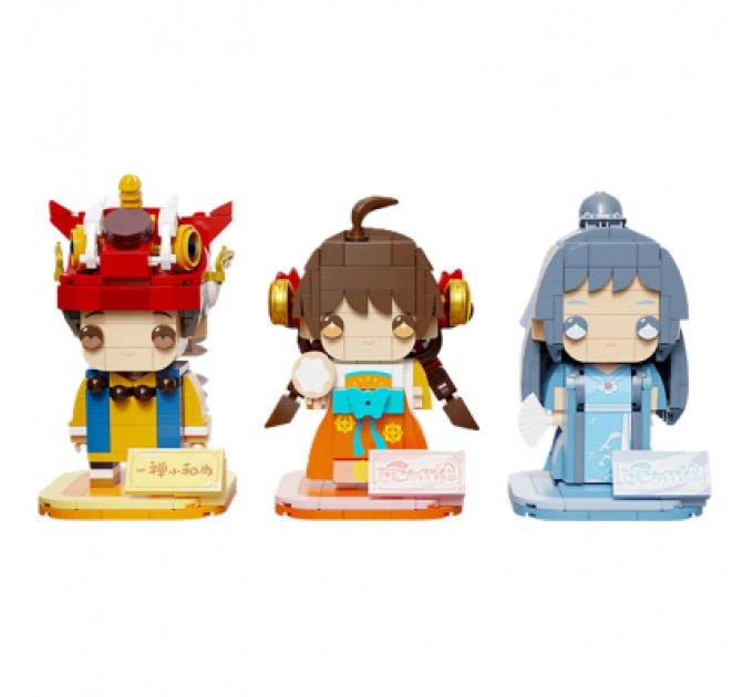 Pantasy Конструктор Pantasy Joyside Series Набір Маленький монах І Чань (3 в 1) (99106)