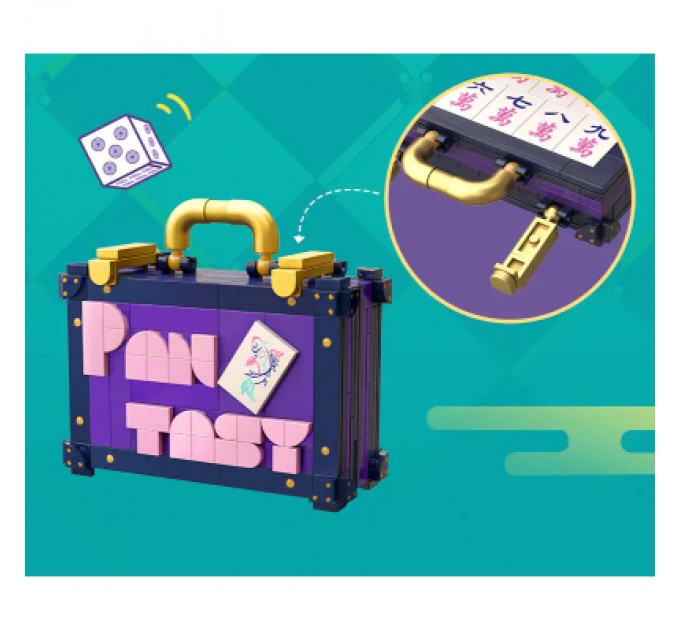 Конструктор Pantasy Original - Joyside Series Коробка для маджонга (18005)