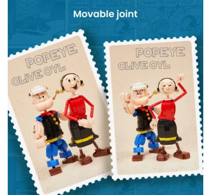 Pantasy Конструктор Pantasy Popeye Папай з Оливою (86401)
