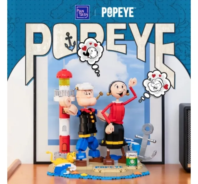 Pantasy Конструктор Pantasy Popeye Папай з Оливою (86401)