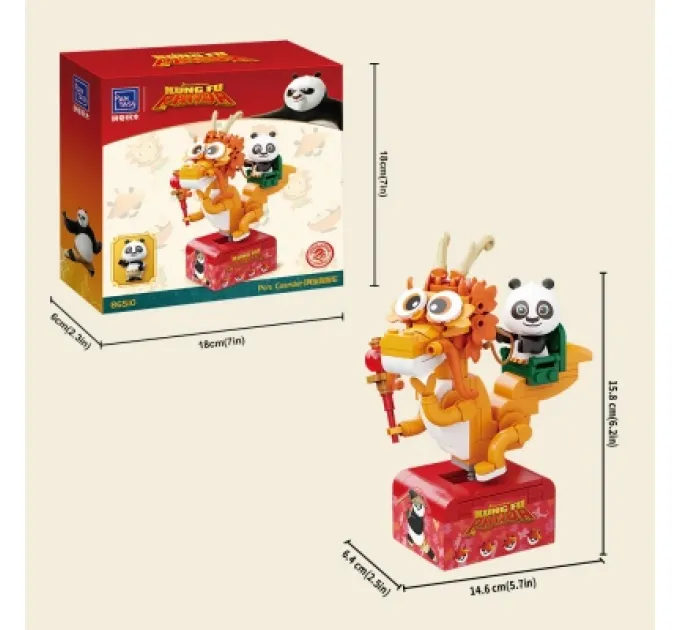 Pantasy Конструктор Pantasy Kung Fu Panda Косрайдер По (86510)